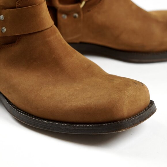 Dolce&Gabbana Suede Biker Boots/ Size 7/ Preowned - Picture 10 of 11